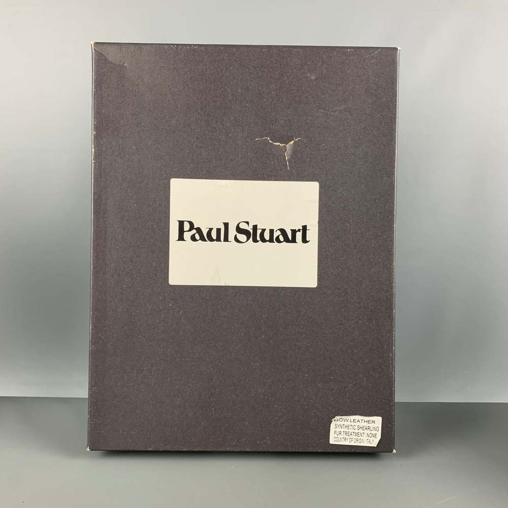 PAUL STUART Brown Solid Leather Pull On Boots - Picture 9 of 10